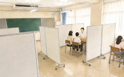 個別相談ブース（イメージ）